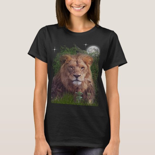 leeuw t-shirt (Voorkant)