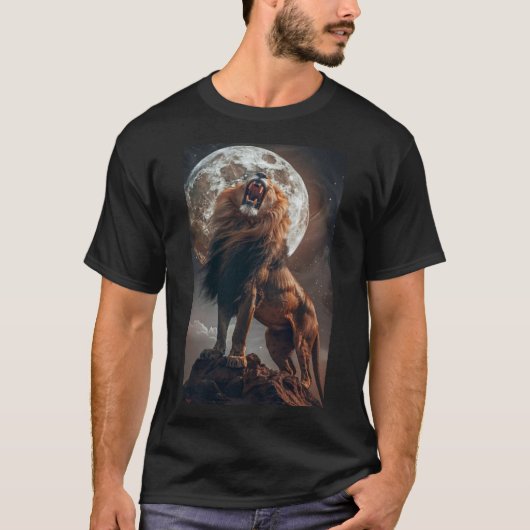 leeuw t-shirt (Voorkant)