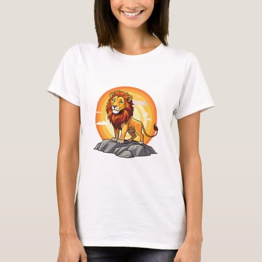 Leeuw T-shirt (Voorkant)