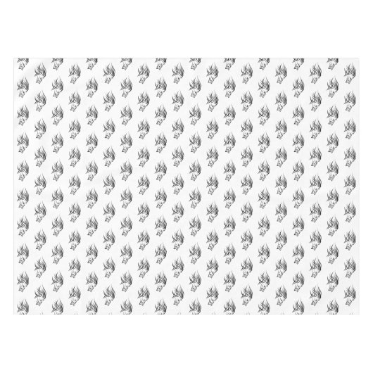 Leeuw tafelkleed - Uw kleuren (Voorkant (Horizontaal))