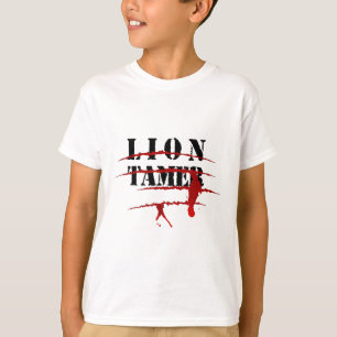 Leeuw Tamer Bloody Animal Attack Halloween kostuum T-shirt