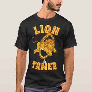 Leeuw Tamer Circus Themafeest T-shirt