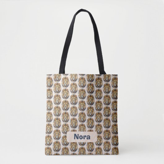 Leeuw Tote Bag (Voorkant)