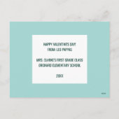 Leeuw Valentijnsklaslokaal Feestdagenkaart (Achterkant)