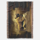 leeuw van babel deken (Voorkant Verticaal)