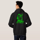 Leeuw van de islam hoodie (Achterkant volledig)