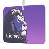 Leeuw van de jaren 80 gepersonaliseerd luchtverfrisser (Links)