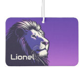 Leeuw van de jaren 80 gepersonaliseerd luchtverfrisser (Voorkant)