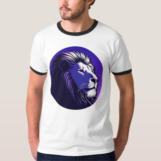 Leeuw van de jaren 80 t-shirt (Voorkant)