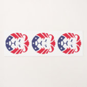 Leeuw van de patriotten yogamat (Achterkant (horizontaal))