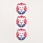 Leeuw van de patriotten yogamat (Achterkant)