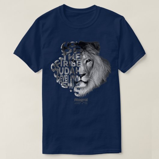 Leeuw van de stam van Judah Revelation 5 T-shirt (Design voorkant)
