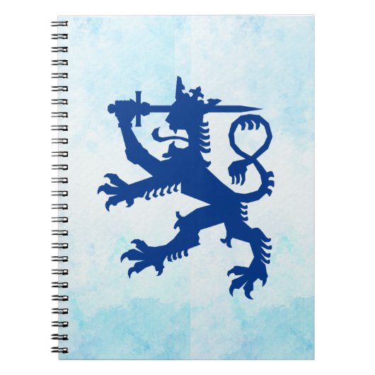 Leeuw van Finland Notitieboek (Voorkant)