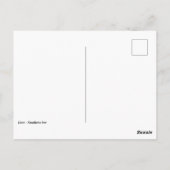 Leeuw van het gezicht die op gras loopt briefkaart (Achterkant)