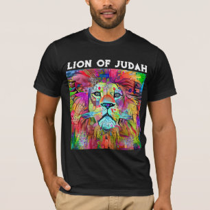 LEEUW VAN JUDA BONTE CHRISTELIJKE T-SHIRT