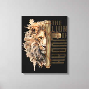 Leeuw van Juda Canvas Kunst