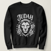 Leeuw van Juda, christelijk geloof sweatshirt  (Design voorkant)