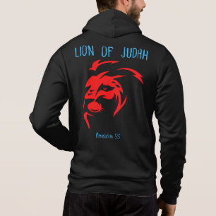 Leeuw van Juda Christelijk Jezus Gelofte Geschenk Hoodie