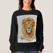 Leeuw van Juda christelijk sweatshirt | T-shirt (Voorkant)