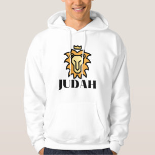 Leeuw van Juda Geloof gebaseerd op Mannen Hoodie