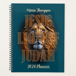 Leeuw van Juda gepersonaliseerde aangepaste tekst  Planner