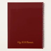 Leeuw van Juda gepersonaliseerde aangepaste tekst  Planner (Achterkant)