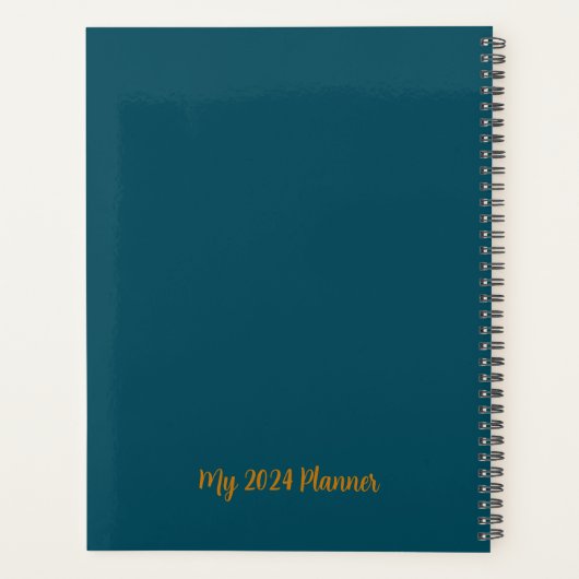 Leeuw van Juda gepersonaliseerde aangepaste tekst Planner (Achterkant)