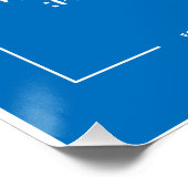 Leeuw van Juda Hebreeuws Perfect Poster (Hoek)