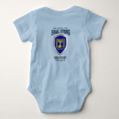 Leeuw van Juda Hebreeuws Romper (Achterkant)