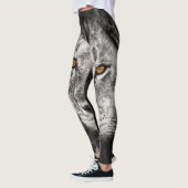Leeuw van Juda - Jah Rasta - Power Yoga Leggings (Links)