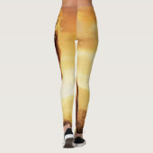 Leeuw van Juda - Jah Rasta - Power Yoga Leggings (Achterkant)