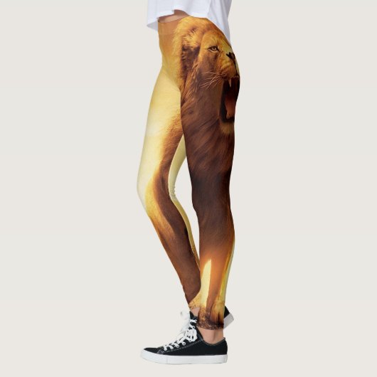 Leeuw van Juda - Jah Rasta - Power Yoga Leggings (Links)