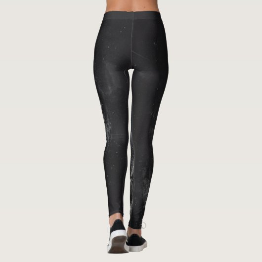 Leeuw van Juda - Jah Rasta - Power Yoga Leggings (Achterkant)