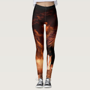 Leeuw van Juda - Jah Rasta - Power Yoga Leggings