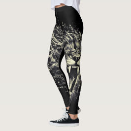 Leeuw van Juda - Jah Rasta - Power Yoga Leggings
