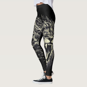 Leeuw van Juda - Jah Rasta - Power Yoga Leggings