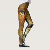 Leeuw van Juda - Jah Rasta - Power Yoga Leggings (Rechts)