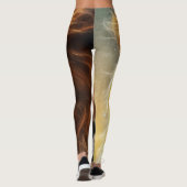 Leeuw van Juda - Jah Rasta - Power Yoga Leggings (Achterkant)