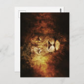 Leeuw van Juda - Jah Rastafari - Briefkaart (Voorkant / Achterkant)