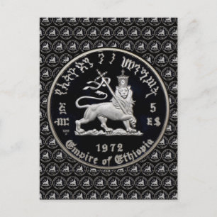 Leeuw van Juda - Jah Rastafari - Briefkaart