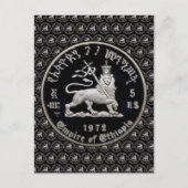 Leeuw van Juda - Jah Rastafari - Briefkaart (Voorkant)