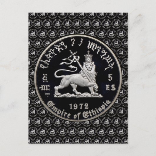 Leeuw van Juda - Jah Rastafari - Briefkaart (Voorkant)