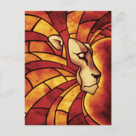 Leeuw van Juda - Jah Rastafari - Briefkaart