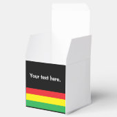 Leeuw van Juda, Jamaicaanse vlag kleuren Bedankdoosjes (Geopend)