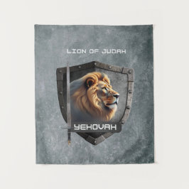 Leeuw van Juda Jehovah Wandkleed