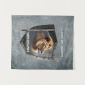 Leeuw van Juda Jehovah Wandkleed (Voorkant (horizontaal))