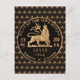 Leeuw van Juda - Keizerrijk Ethiopië - Briefkaart