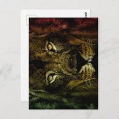 Leeuw van Juda - Leeuw - Rastafari - Briefkaart (Voorkant / Achterkant)