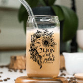 Leeuw van Juda Openbaring 5:5 Christelijk Blikvorm Glas