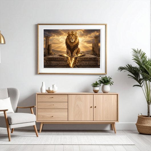 Leeuw van Juda Perfect Poster